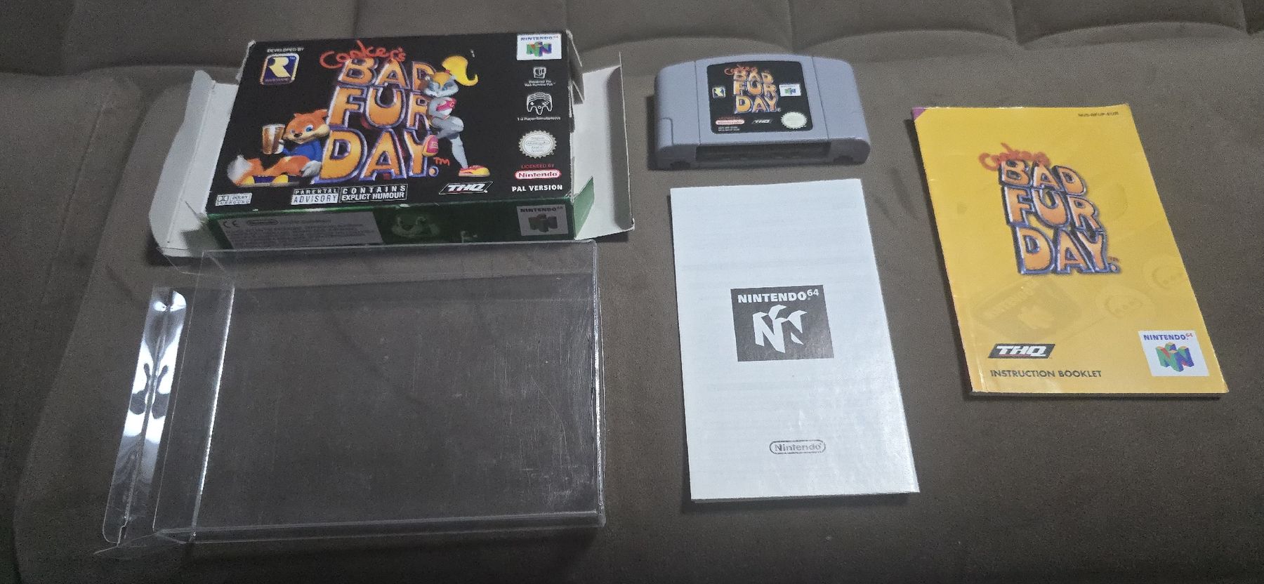 Nintendo Jeux: Conker's Bad Fur Day N64 – D'occasion à Le Noirmont par desoto55