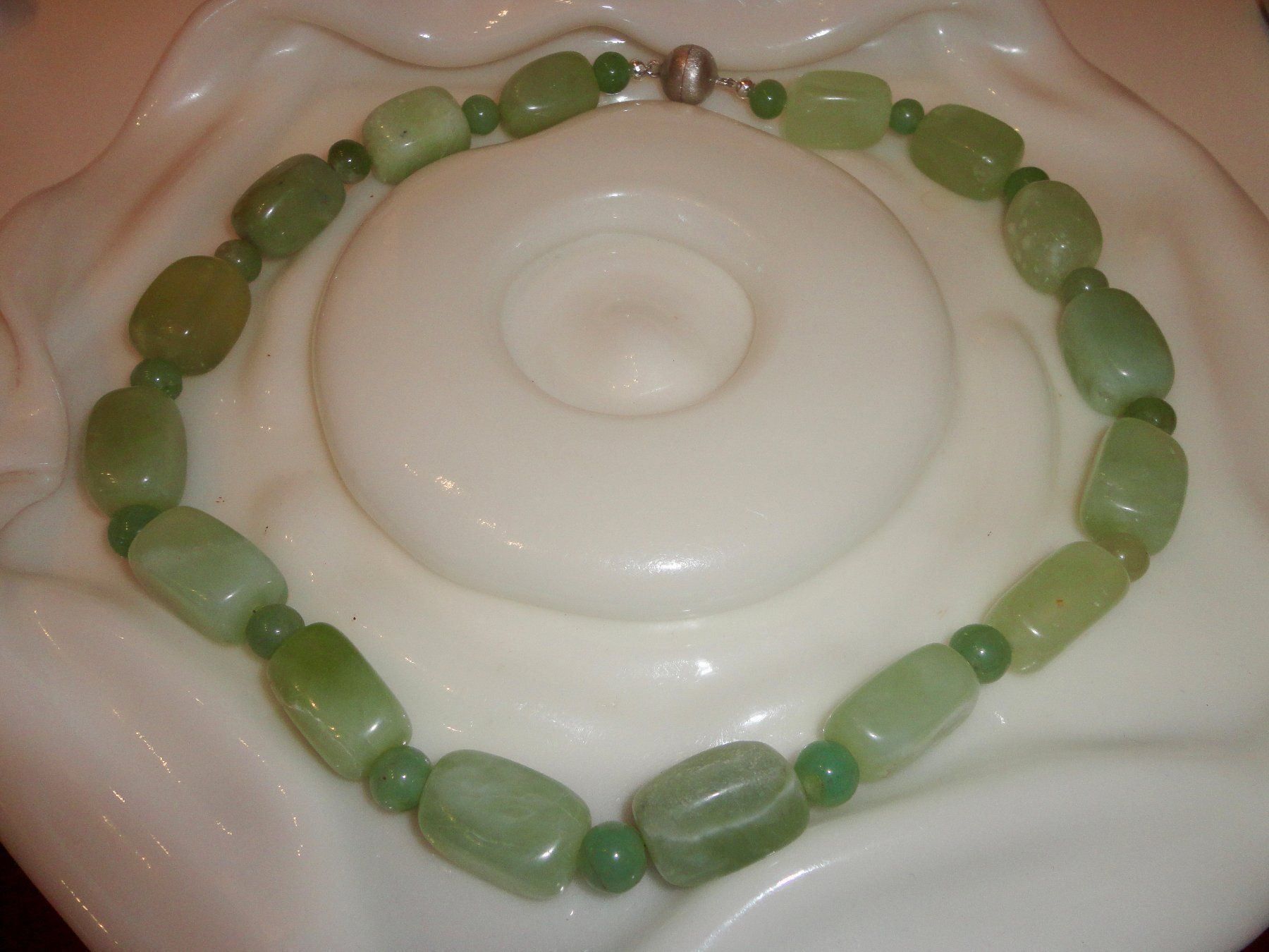 Catenine: Halskette - Jade – Nuovo (secondo la descrizione) da Biberist venduto da tl-schmuck 2