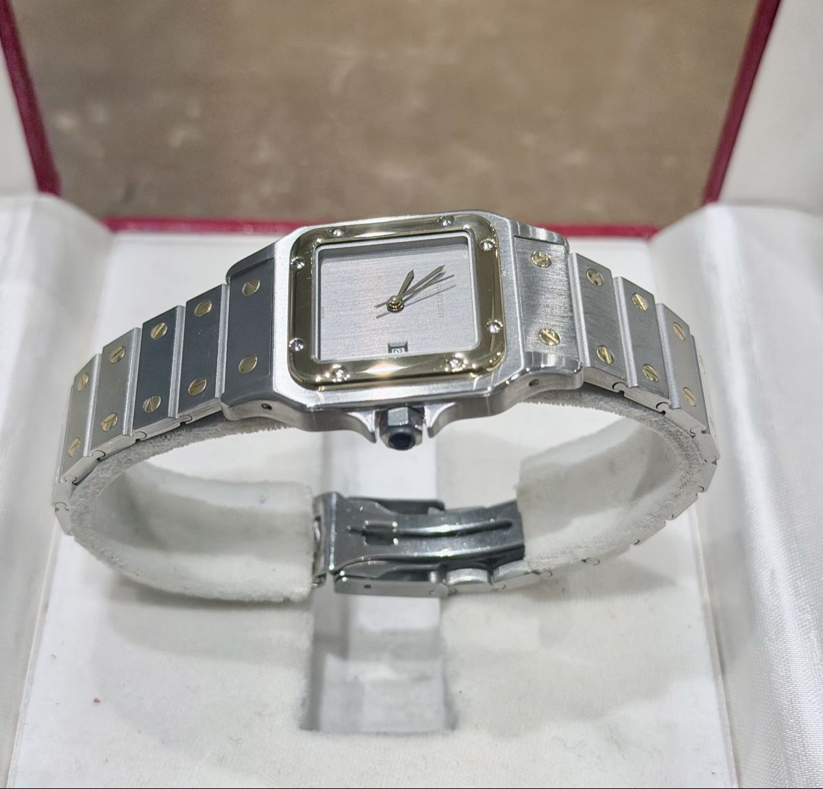 Cartier Orologi: Cartier Santos Ghost Automatic Fullset + Service – Usato da Zürich venduto da WATCHROOM 7