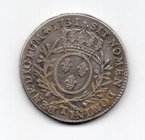 (2340) Frankreich, ½ Ecu 1731, ss-vz