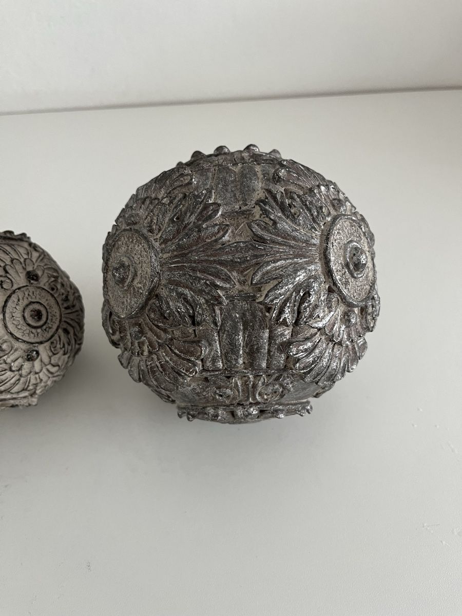 Tutte le decorazioni: grosse Schale mit 3 Deko-Kugeln / Kunststoff – Usato da Wetzikon ZH venduto da seli03 6