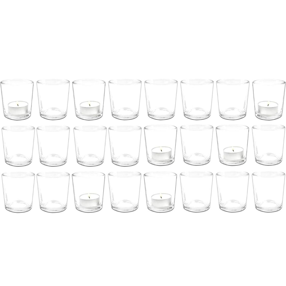 Portacandele: Glas kerzenhalter x 48 – Nuovo (secondo la descrizione) da Basel venduto da and_9pj9 3