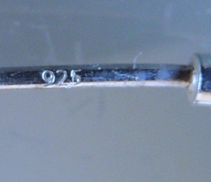 Orecchini pendenti & Orecchini a lobo: Silber 925 Creolen Ohrringe 36 / 2 mm – Usato da Waldenburg venduto da schaller707 3