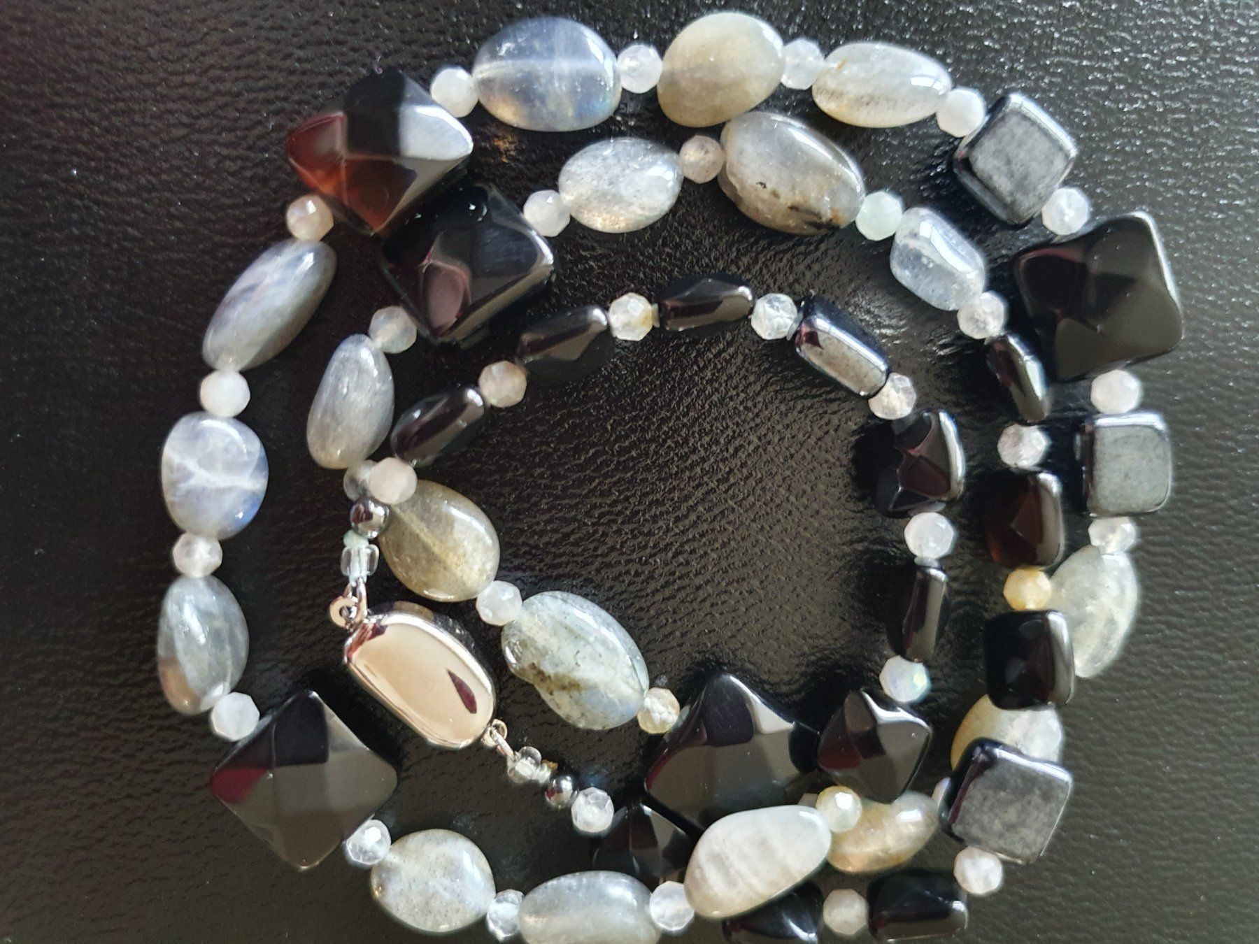 Catenine: Labradorite mit Spinell Kette – Nuovo (secondo la descrizione) da Benglen venduto da Meercat3