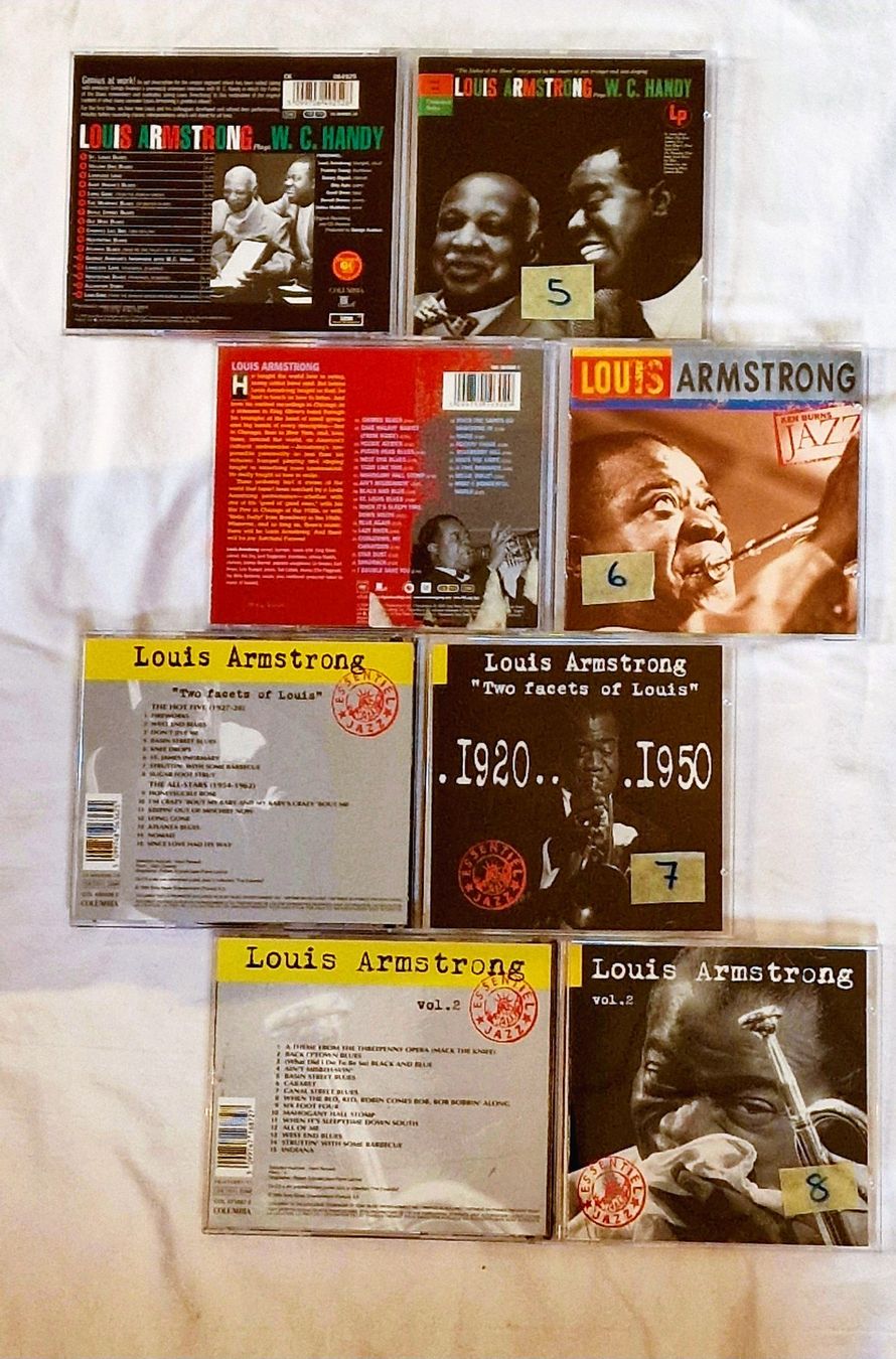 CD: Louis Amstrong 12 CD Sammlung, auch einzeln möglich – Usato da Uitikon Waldegg venduto da Smeragol 2