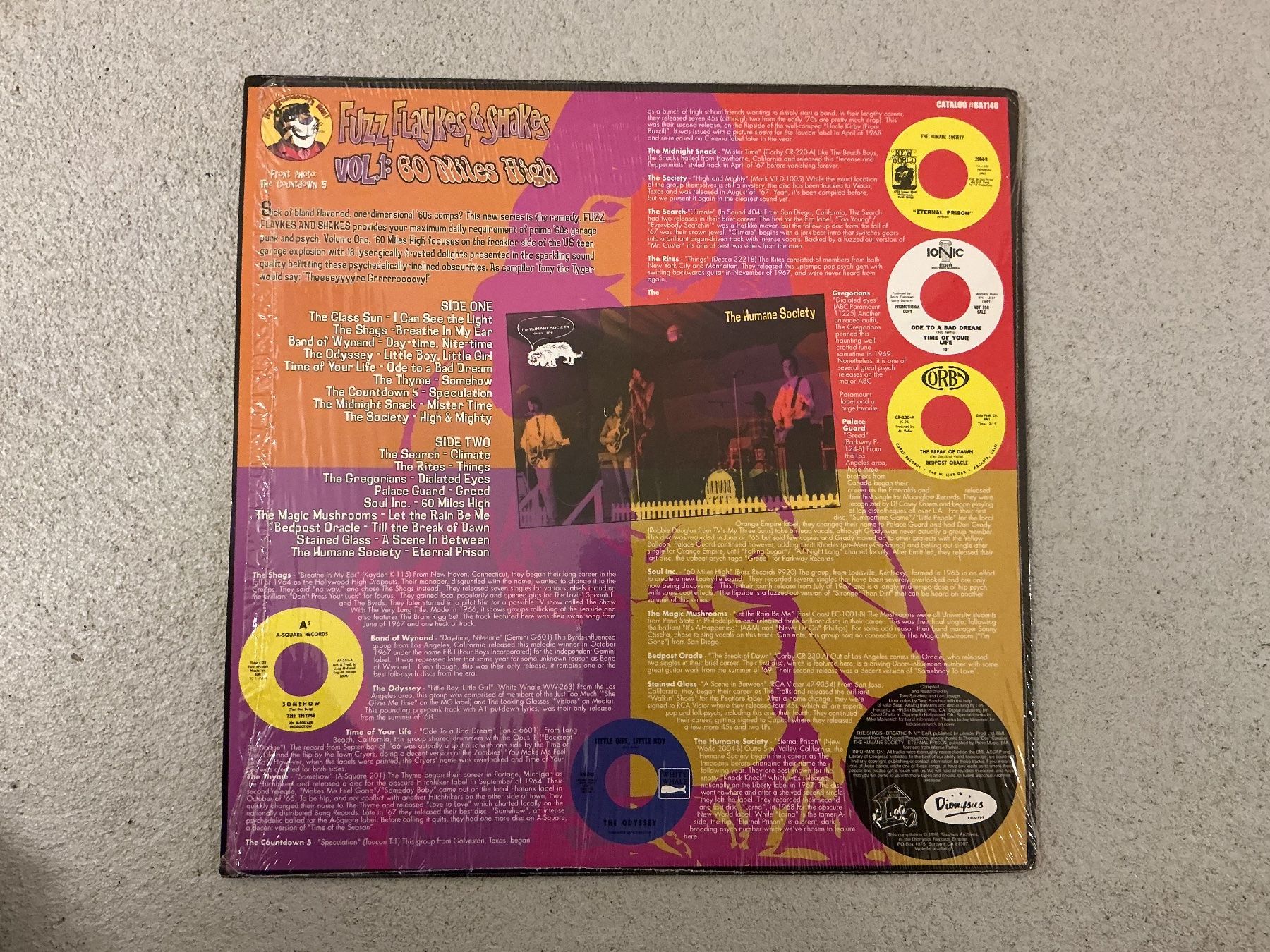 Dischi in vinile: Fuzz Flaykes & Shakes LP - Vol 1 – Usato da Winterthur venduto da Tumko-Vinyl 1
