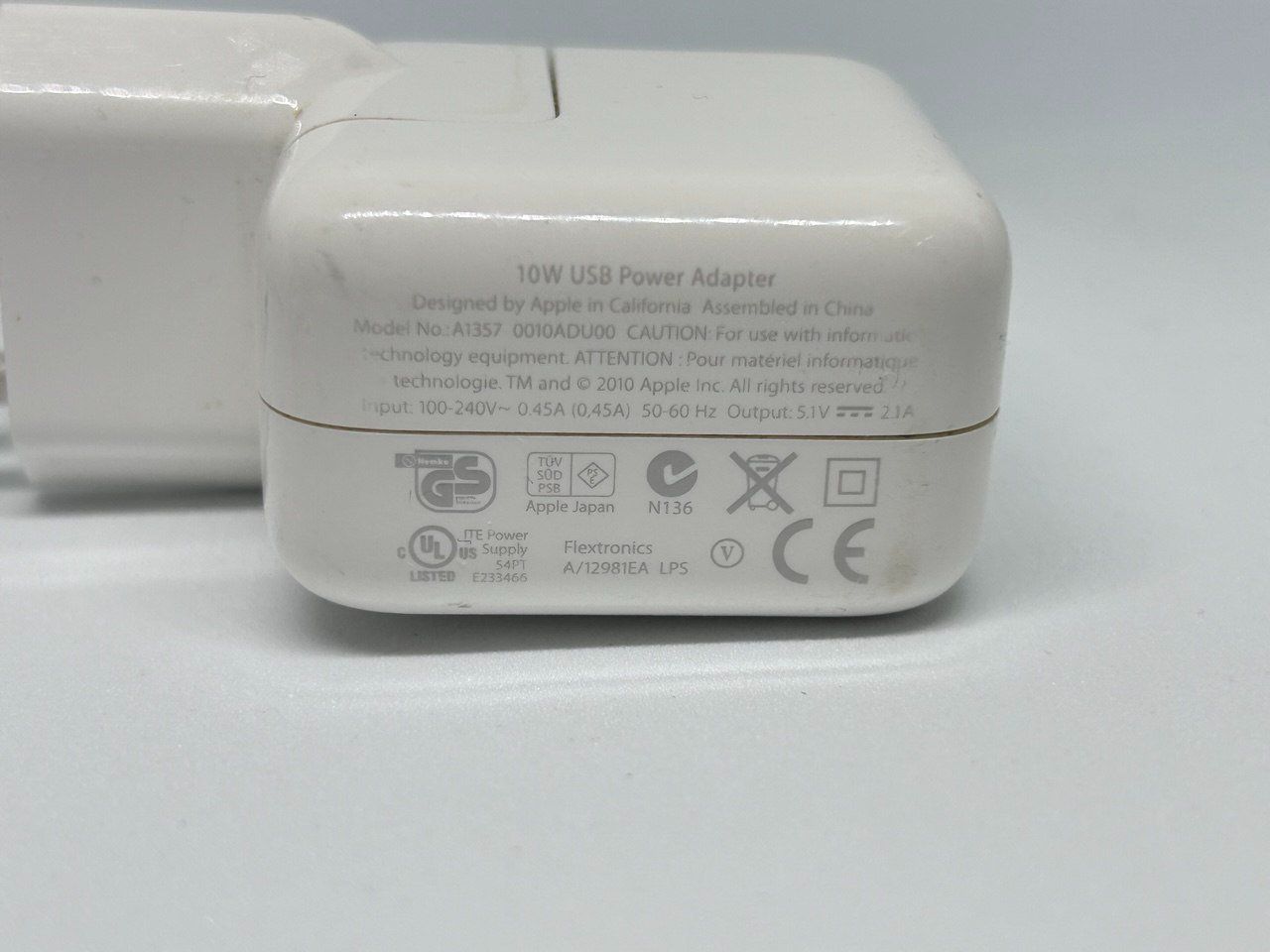Apple Caricabatterie: Apple 10W USB Power Adapter originale (Modello A1357) – Usato da Giubiasco venduto da LorisVale 5