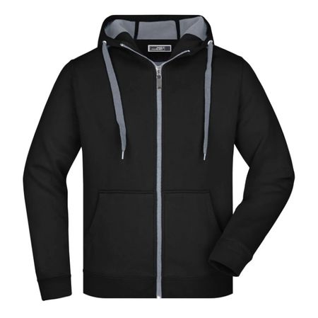 Kapuzenpullover S Schwarz Neu
