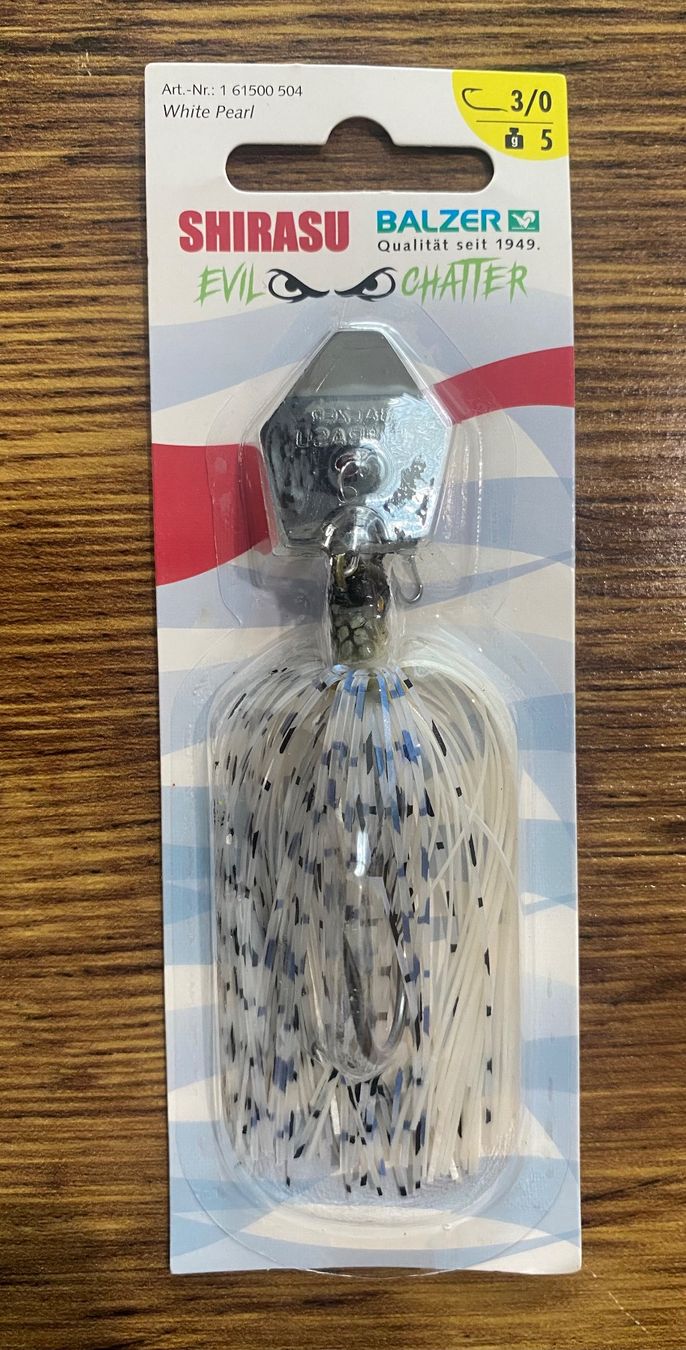 Balzer Appâts: BALZER Shirasu Evil Chatterbait Gr.3/0 5g – Neuf avec emballage d'origine à Widnau par Fishingtackle_Oggy