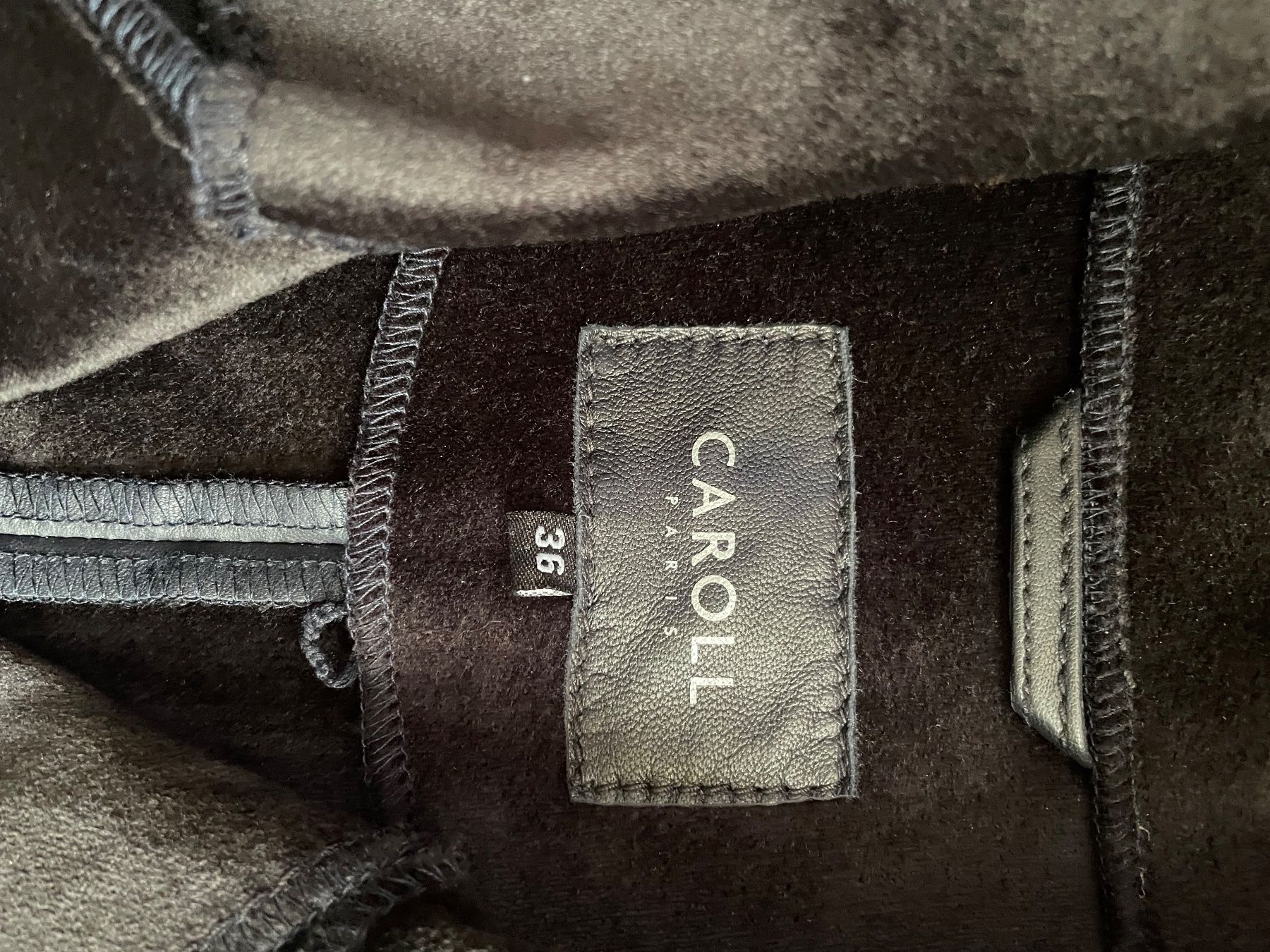 Caroll Jacken: Damen Lederjacke  CAROLL Paris – Neu (gemäss Beschreibung) aus Frenkendorf von Pinda4402 3
