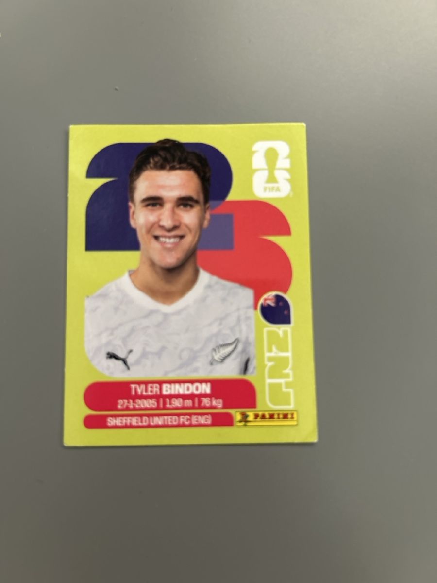Panini Carte collezionabili: Panini WM 2026 Sticker Tyler Bindon NZL 7 – Nuovo (secondo la descrizione) da Boniswil venduto da sim_7zhp