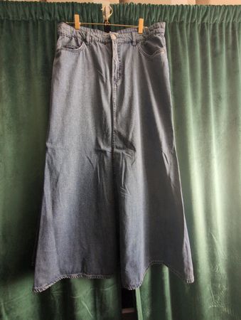 Jeansrock lang blau Kappahl, neuwertig