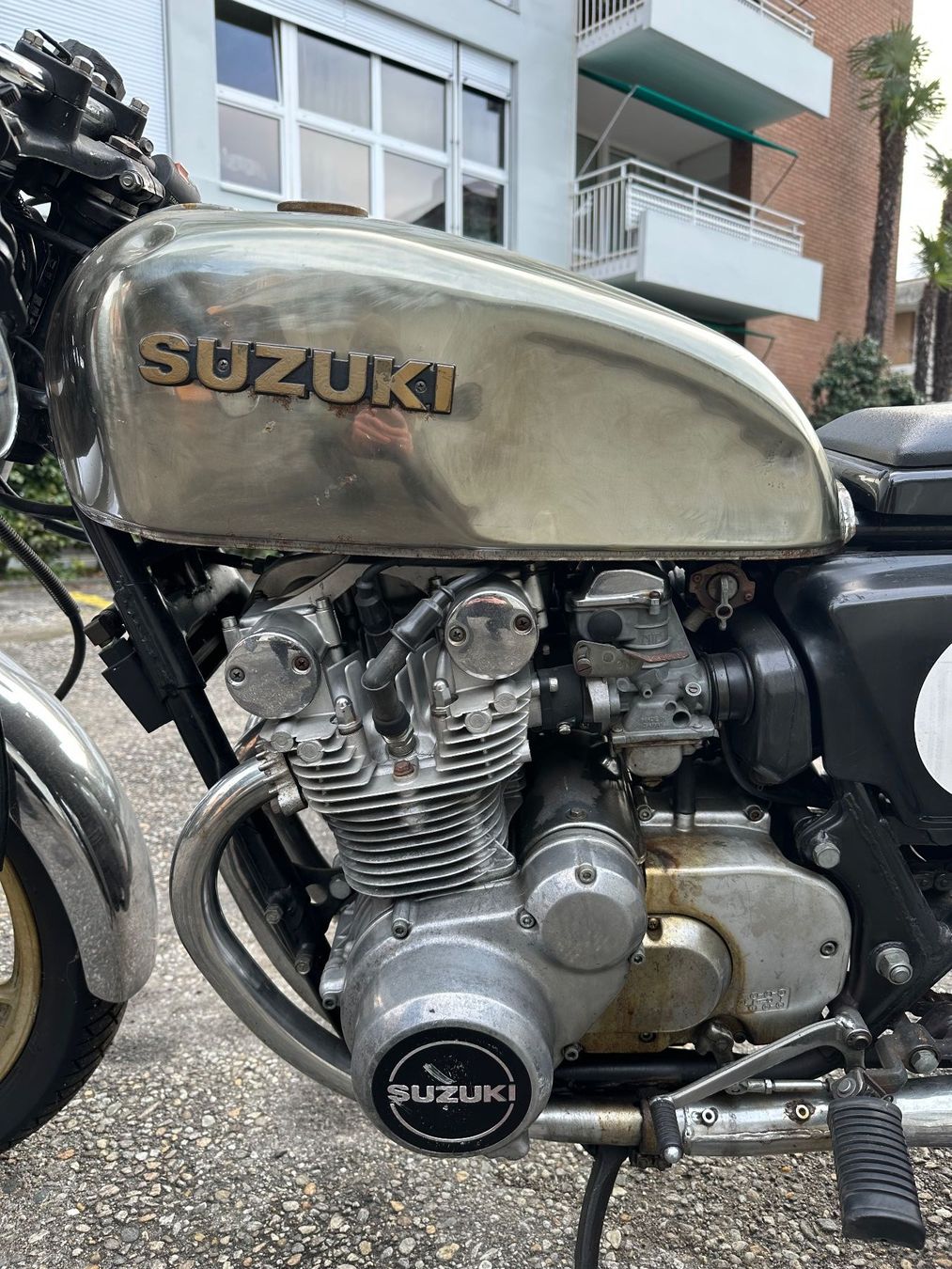 Strada: 1979 Suzuki GS550 Cafe Racer – Usato da Locarno venduto da NickCE 3