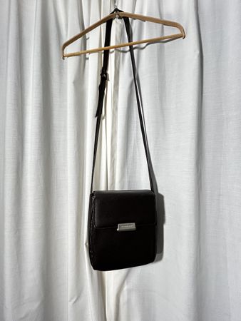 Elegante Handtasche in dunklem Braun