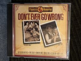 CD Beautiful Country Memories / Don't Ever go Wrong