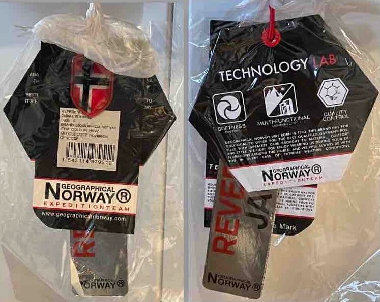 Jacken: Doudoune este réversible GEOGRAPHICAL NORWAY, navy, taille S – Neu und originalverpackt aus Genève von OnSale 8