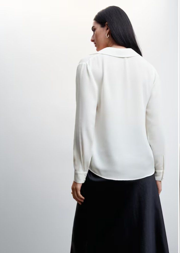 Mango Chemisiers: Mango Damen Bluse Crème Gr.L (38-40) Neu – Neuf (Voir description) à Rotkreuz par beltraum 6