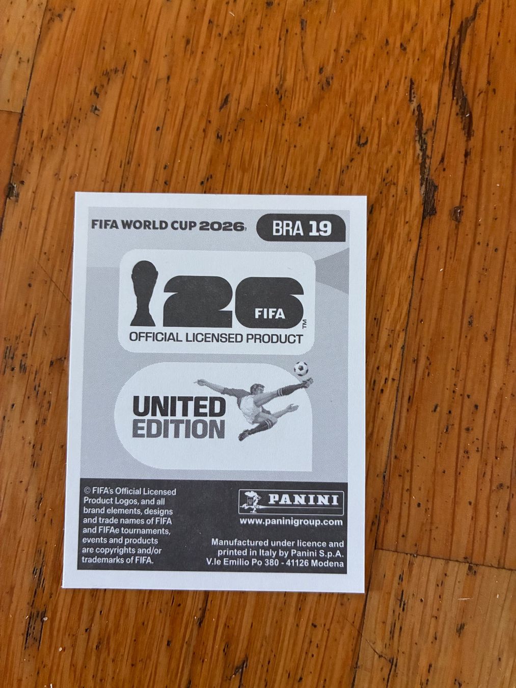 Panini Carte collezionabili: Panini WM 2026, BRA 19, Raphinha – Nuovo (secondo la descrizione) da richterswil venduto da lunamarie001 1