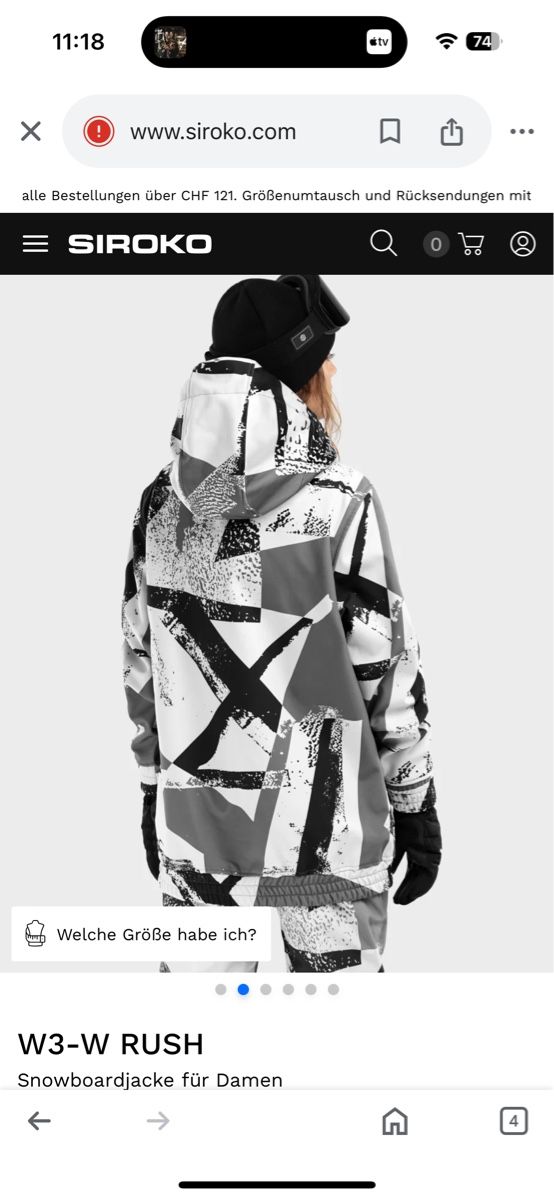 Jacken: Snowboardjacke von siroko  NEU! – Neu und originalverpackt aus Chur von Paemel 2