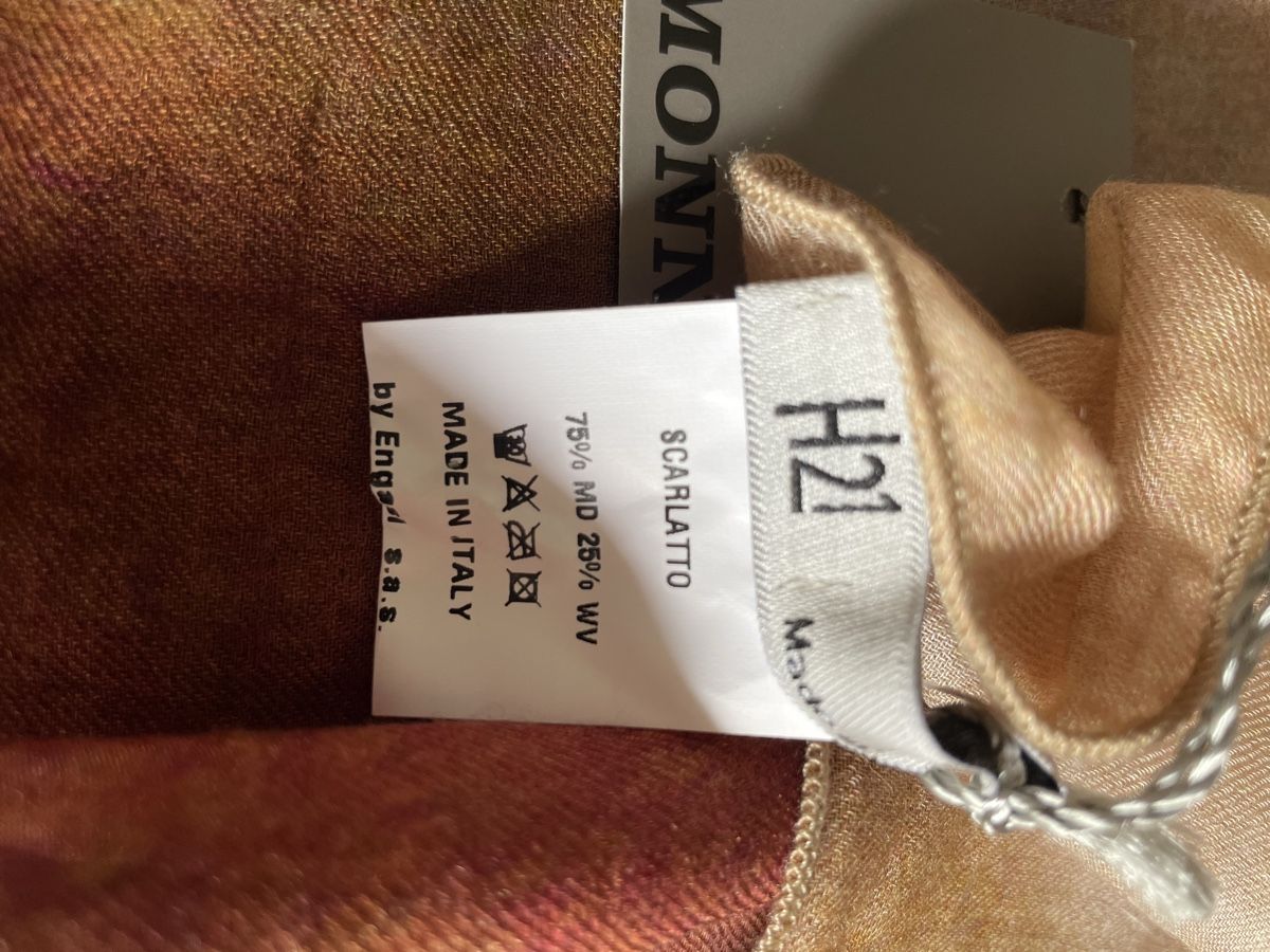 Foulard & Sciarpe: Sciarpa H21 MONN, Made in Italy – Nuovo (secondo la descrizione) da Pura venduto da ndo_6zqx 3