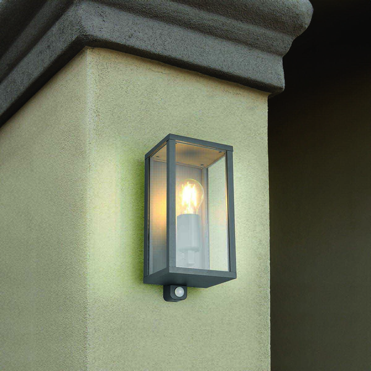 Lampade: Aussen Wandleuchte, Anthrazit, Vitrine – Nuovo (secondo la descrizione) da Kreuzlingen venduto da Smart-Light