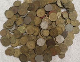 1 kg Münzen aus Tunesien