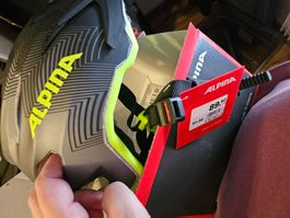 Velohelm von Alpina neu gr 51-56