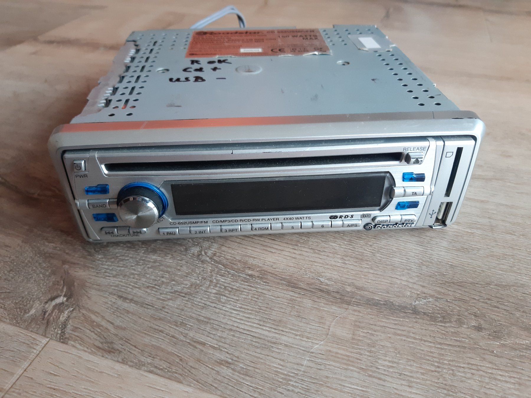Roadstar Radio: Autoradio Roadstar 160watt CDmp3 usb sd – Usato da Brugg AG venduto da stepbur