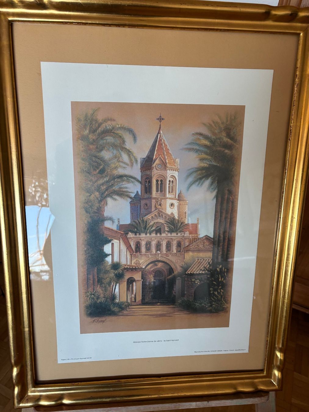 Posters & Illustrations: Bild abbaye Notre-Dame – D'occasion à Zürich par tin_l2gz 1
