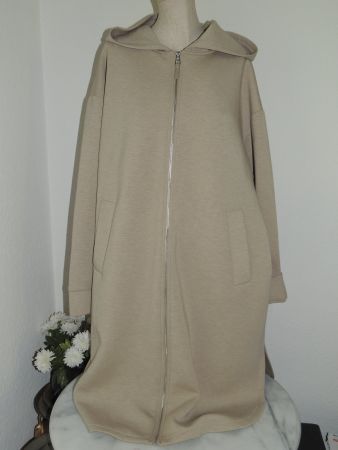 SCHÖNER HOODIE-MANTEL "AMISU"  COTTON NP 98 CHF NEU  L