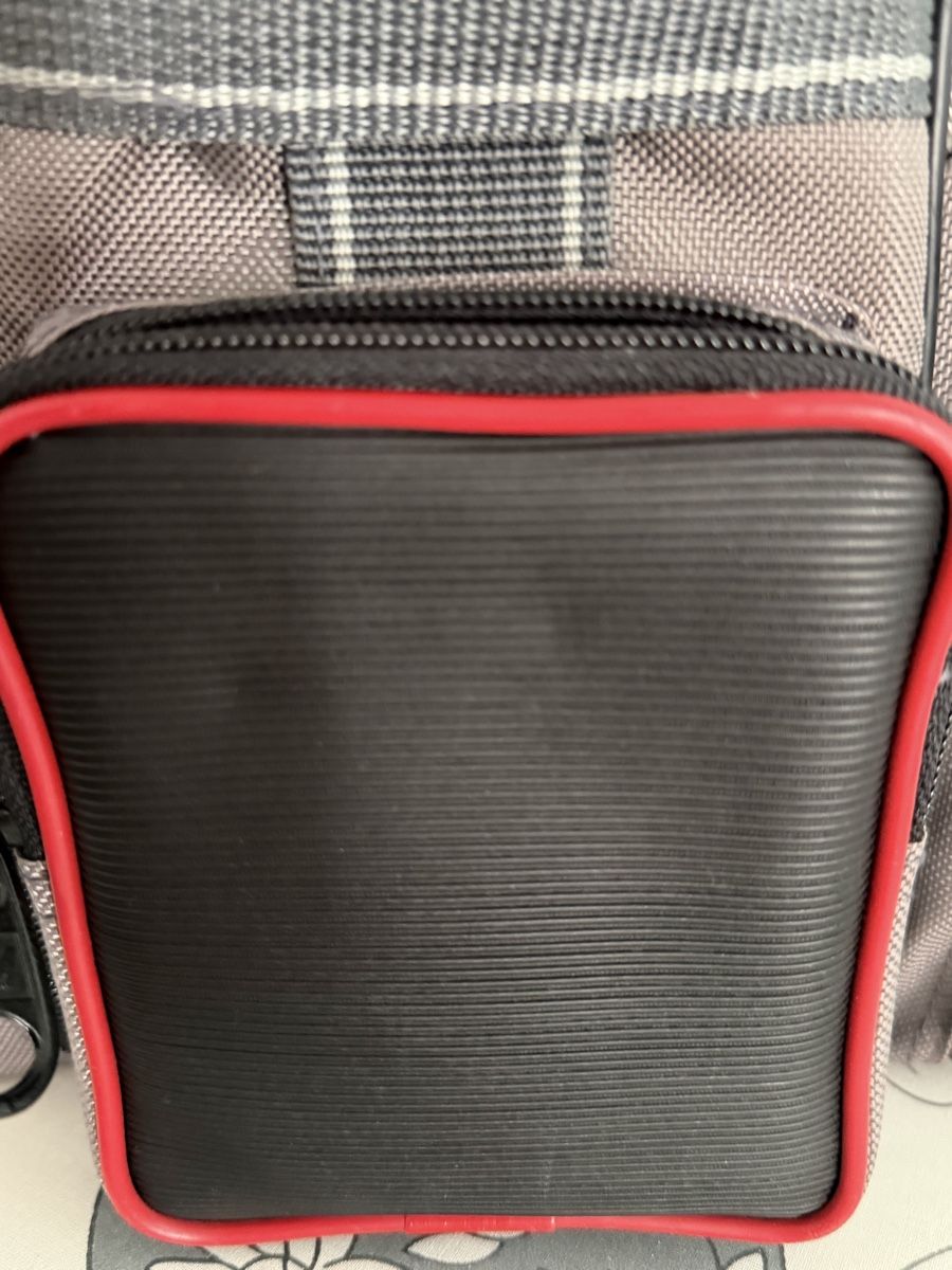 Borse: Monza Tasche mit Fächern grau schwarz guter Zustand – Usato da Domat/ Ems venduto da Ba312 5