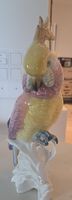 Ens Porzellanfigur „Kakadu / Papagei“ aus Volkstedt, Thüring