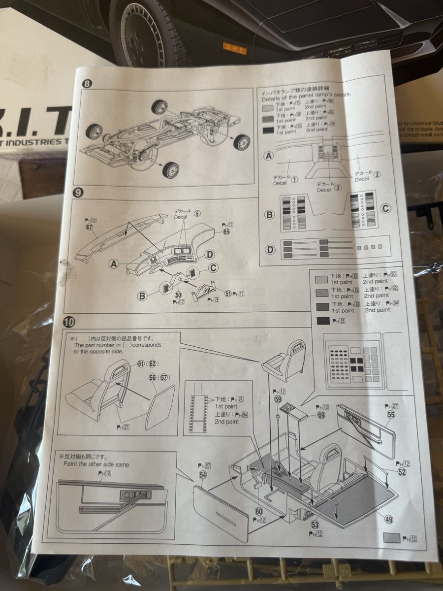 Kit di modellismo & Modellini statici: AOSHIMA Knight Rider K.I.T.T. Modellbausatz NEU – Nuovo e nell'imballaggio originale da Wynau venduto da Ziegler_Secondhand 2