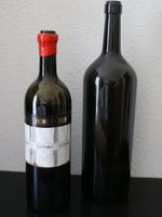 Leere Weinflaschen / Magnum und Doppelmagnum