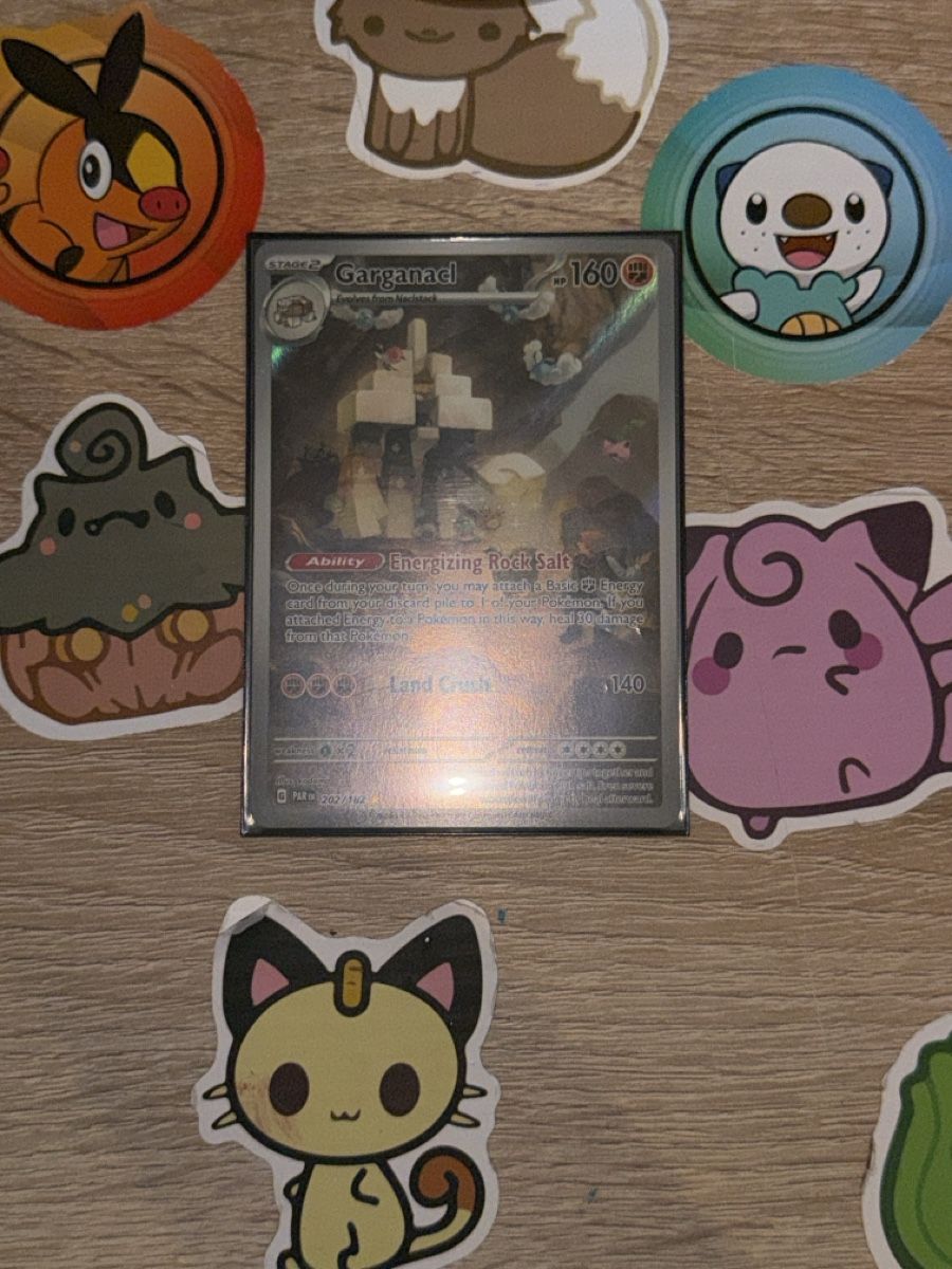 Pokémon Carte collezionabili: Garganacl IR PAR – Nuovo (secondo la descrizione) da St-Maurice venduto da Whatty