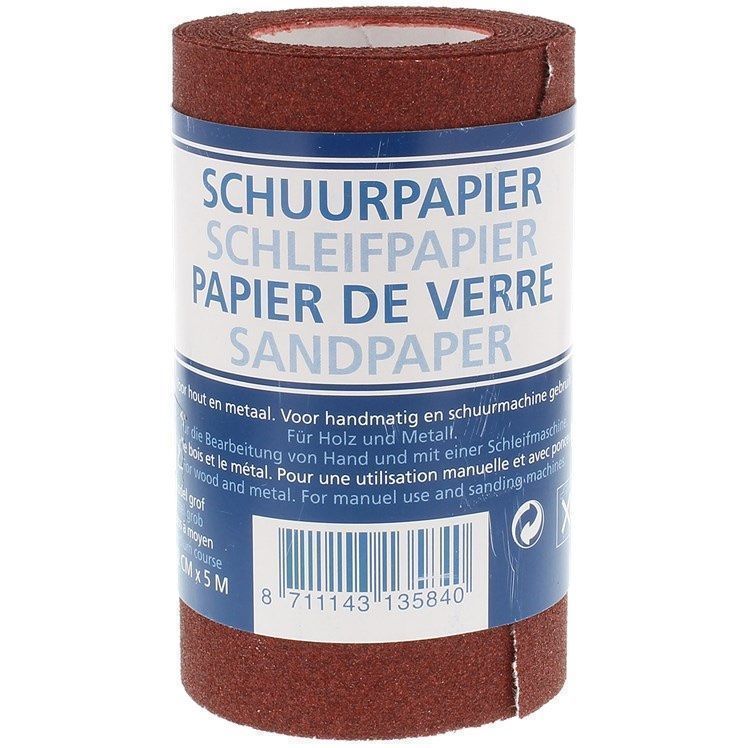 Dremel Tutti gli attrezzi: Schleifpapier 12cm. X 5m. 80er Körnung – Nuovo (secondo la descrizione) da Heerbrugg venduto da ProBau-Liq
