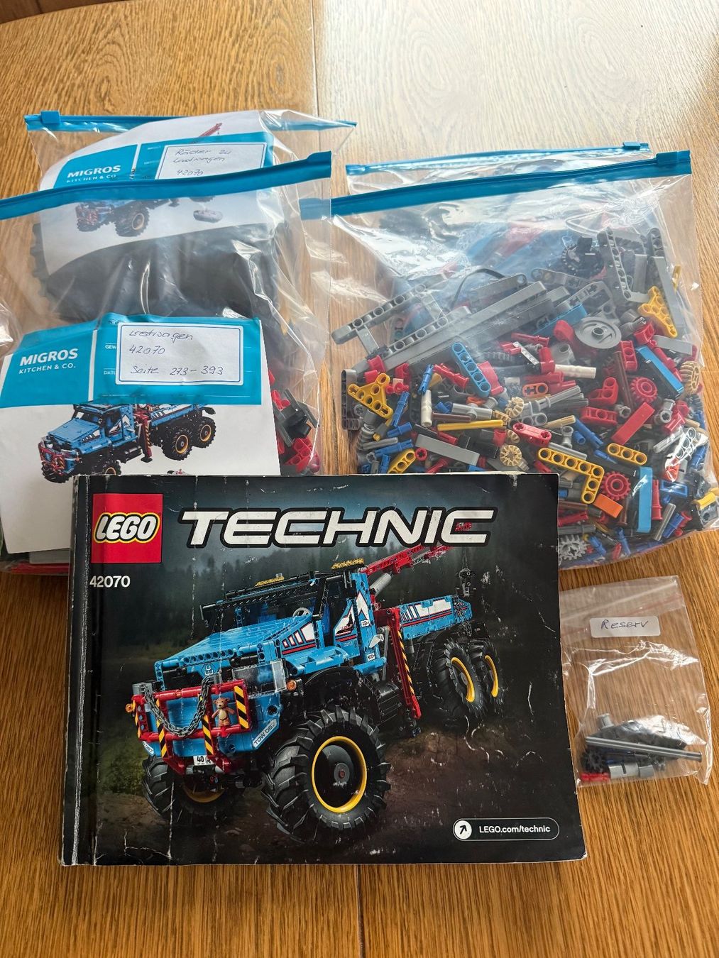 Technics Kit di costruzioni: Abschleppwagen – Usato da Giswil venduto da Zuma57 1