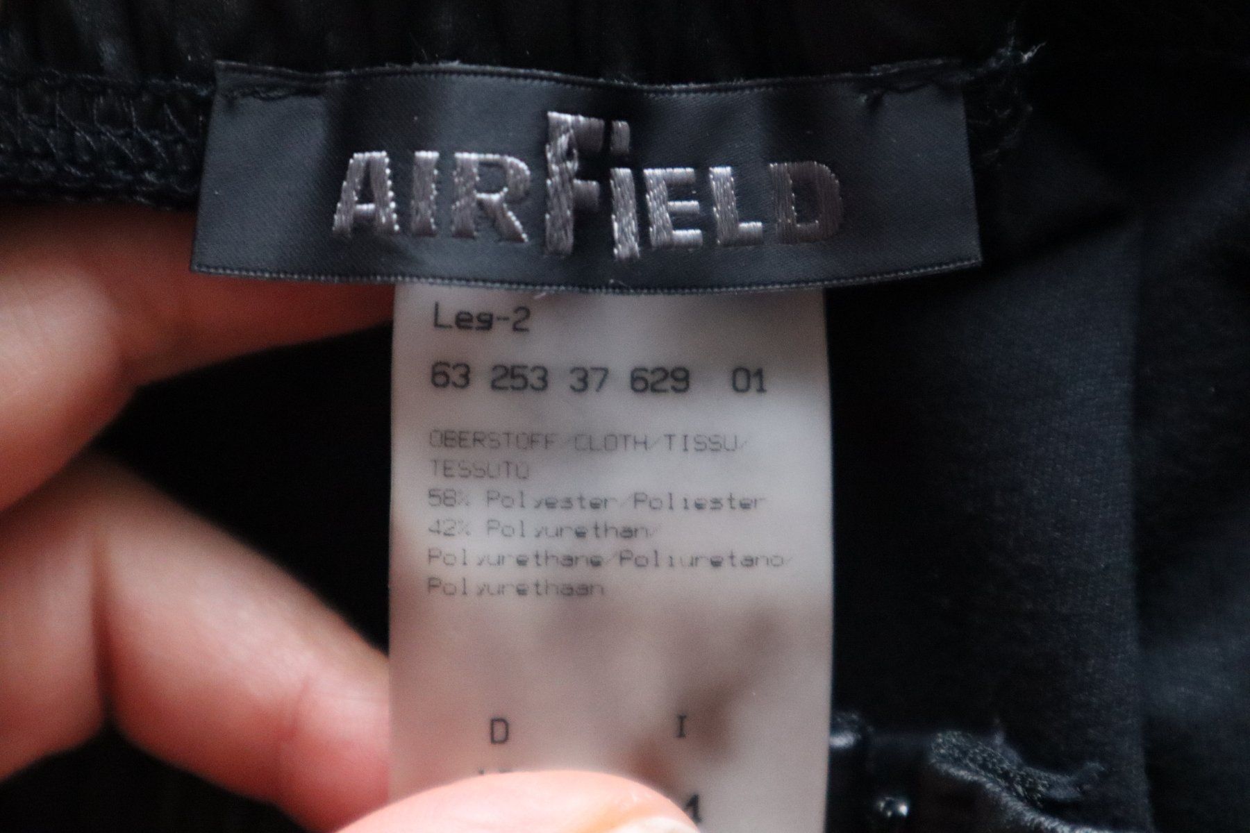 Airfield Hosen: dünne Hose, AirField, Gr. 40 / M, Kunstleder – Gebraucht aus Wattwil von diamant1 3