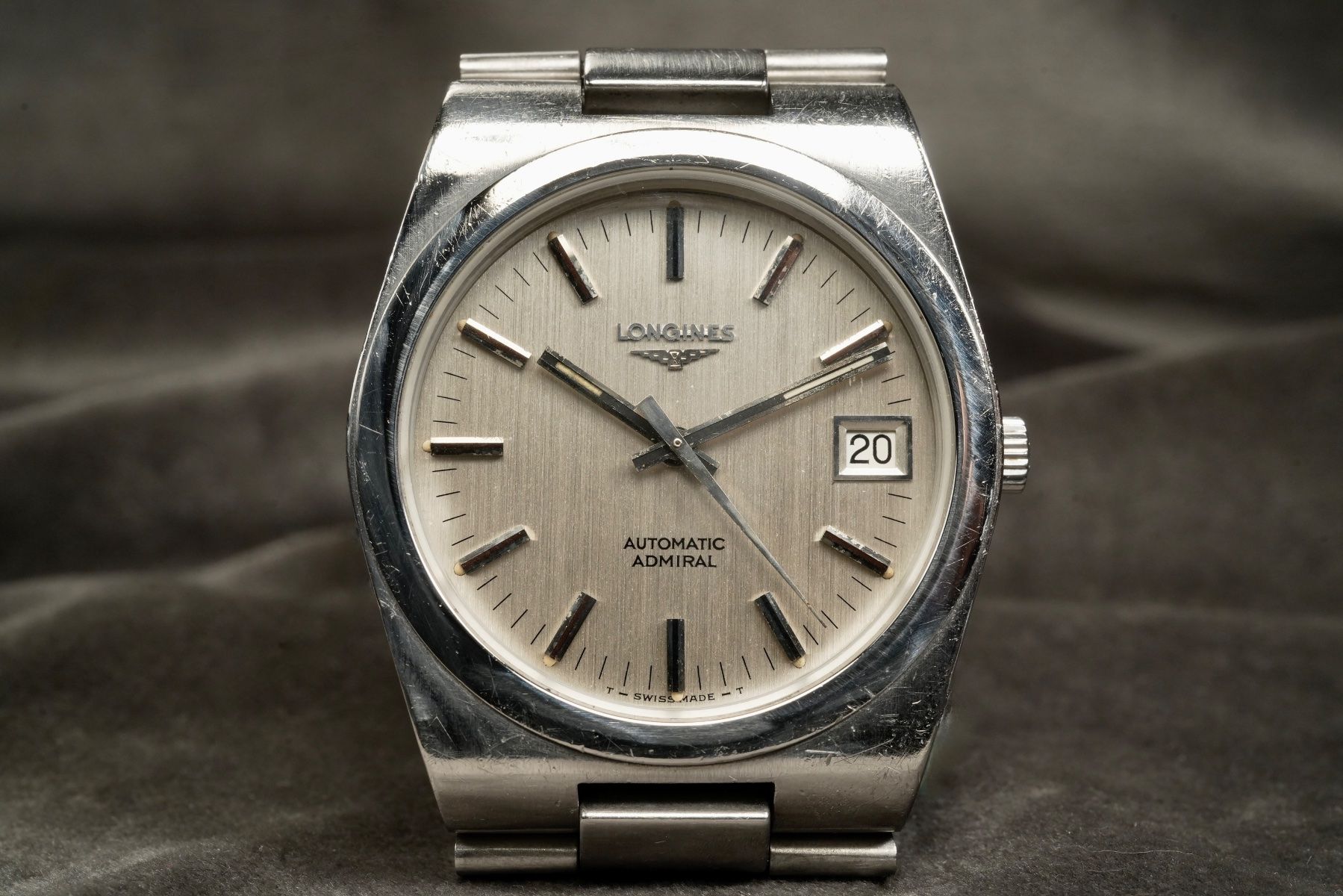 Longines Orologi: Longines - Admiral Automatic Ref. 23232 Original 1974 Steel – Usato da Morcote venduto da chronoservice 1