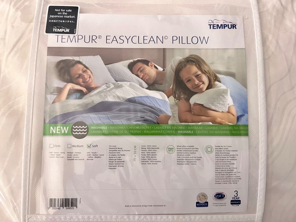 Tempur easyclean clearance pillow