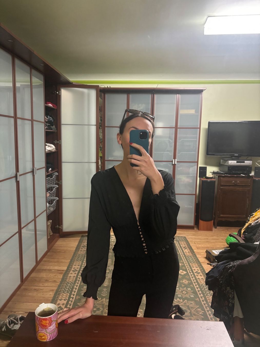 Camicette: Beautiful black blouse M – Nuovo (secondo la descrizione) da Genève venduto da chl_zc89 6