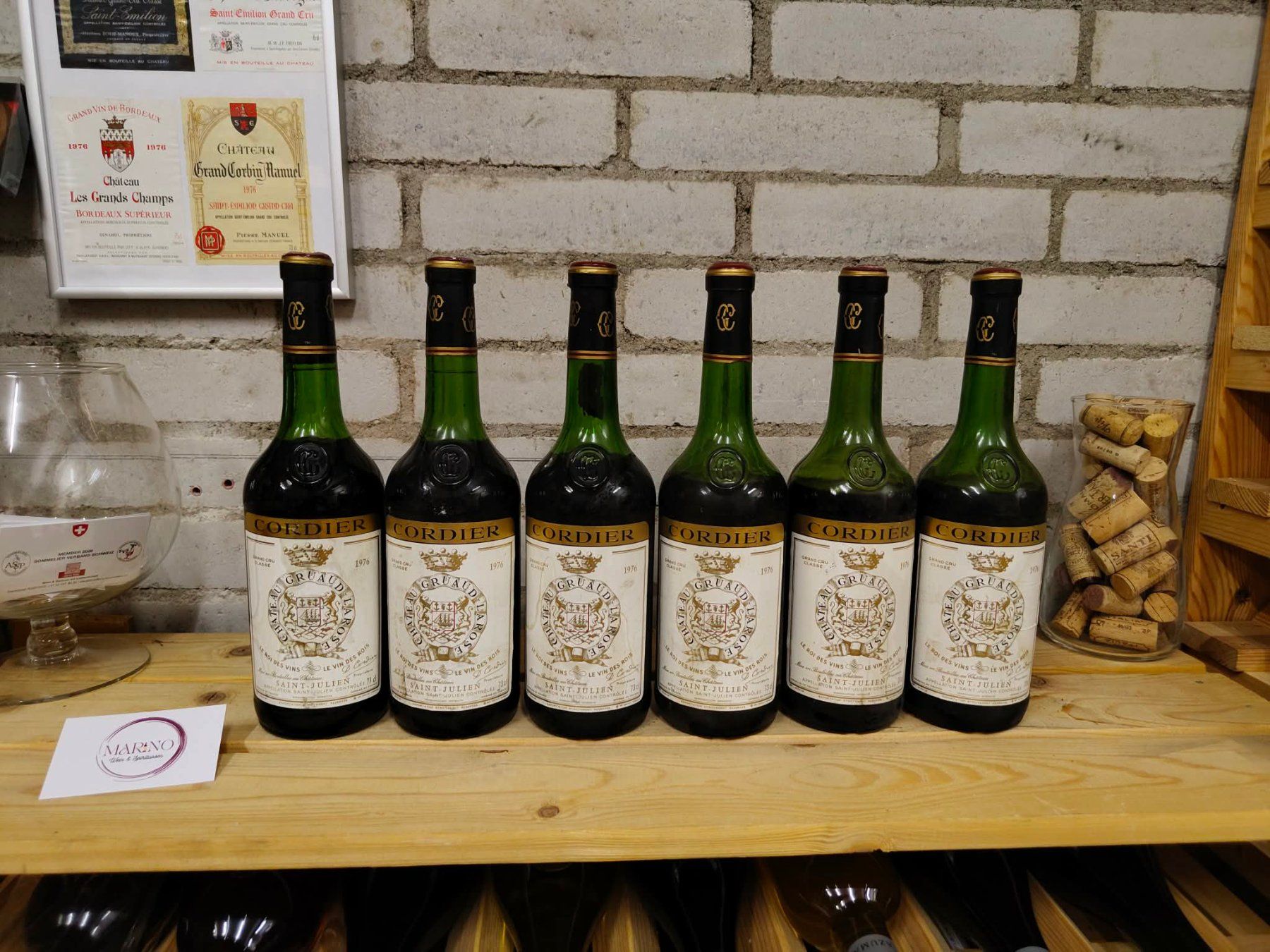 Vins: 6x 1976 Château Gruaud-Larose – Neuf (Voir description) à Münchenstein par wusmarino