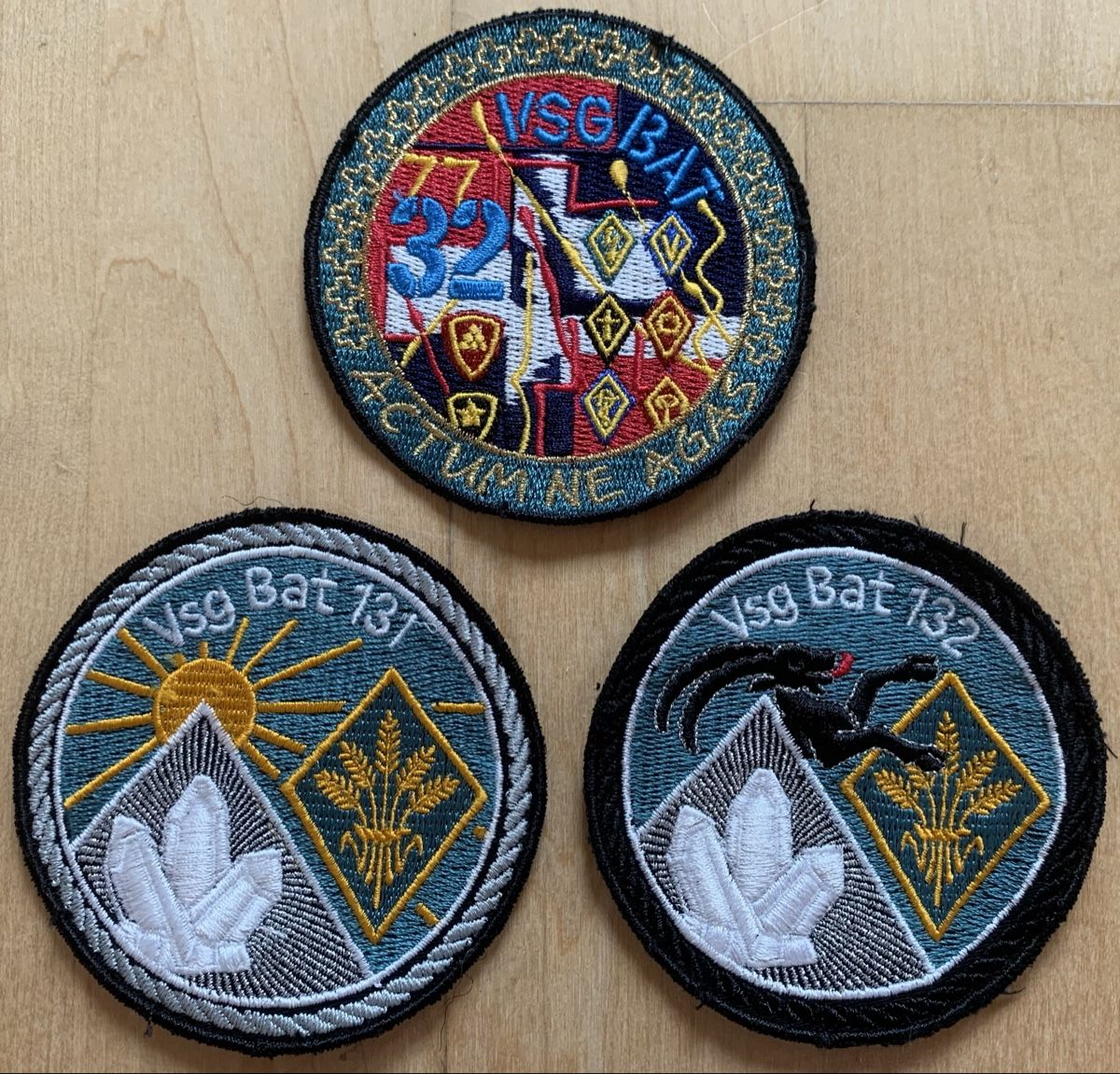 Armée suisse Plaquettes & Badges: 3 Badges Versorgung – D'occasion à Goldingen par Bergler012