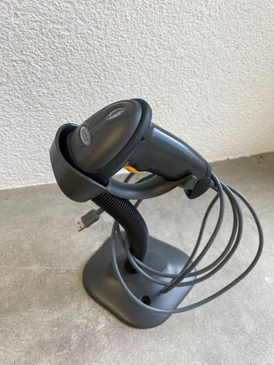 Zebra Symbol LS2208 1D BarcodeScanner (mit Standfuss) Comprare su Ricardo