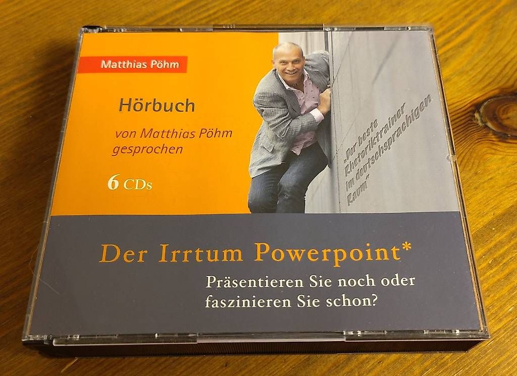 Audiolibri: Der Irrtum Powerpoint - Hörbuch – Usato da Wohlen AG venduto da gnabbr