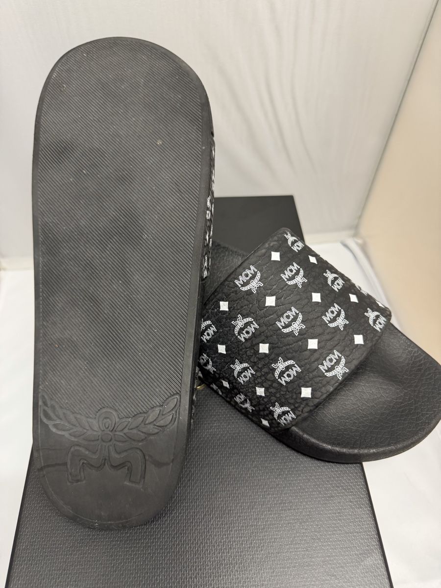 Mcm Scarpe da uomo: MCM Slides Herren 43 schwarz – Usato da Wilen b. Wollerau venduto da phibekuemin 3