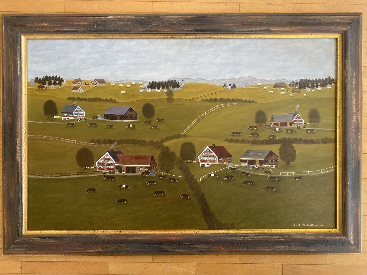 Dipinti: APPENZELLER BILD  2016 KARL WILHELM – Usato da St. Gallen venduto da Goldband