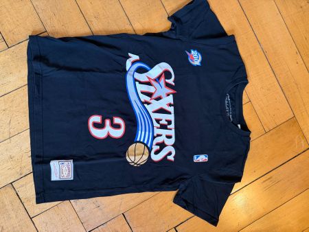 T-shirt Allen Iverson Philadelphia 76ers noir