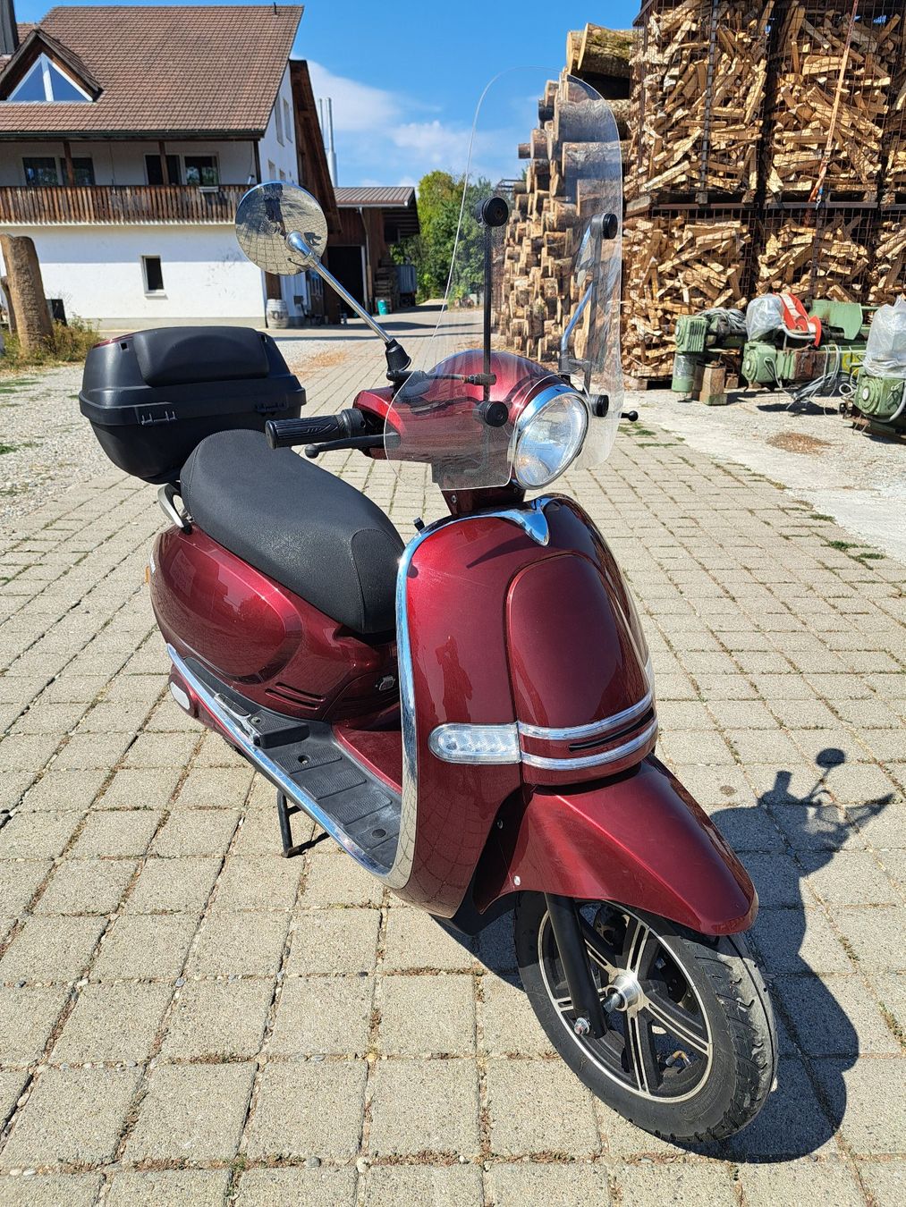 Scooters: EFUN erider E-Roller E-Scooter mit MFK leider defekt – Défectueux à Hallau par ZIEGLER-Motorhandel 1