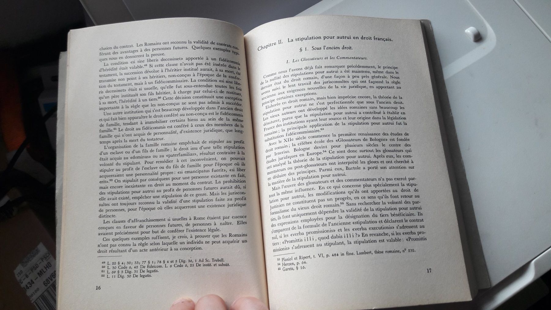 Libri: LA STIPULATION POUR AUTRUI  Jean Péquignot – Usato da Laufen venduto da Mann455 1